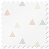Faceted, Peachy - Made to Measure Curtains